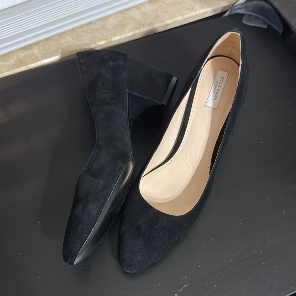 Black Suede Women's Shoes